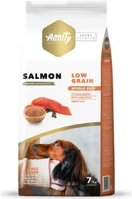Comparer les prix de AMITY Super Premium Mini Croquettes au Saumon pour Chien adulte