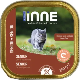 Meilleurs prix pour Nutrivet Inne Senior saumon - lot % : 32 x 100 g