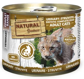 Comparer les prix de NATURAL GREATNESS Urinary Struvite pâtée pour chat adulte