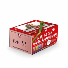 Meilleurs prix pour Marly &amp; Dan Coffret de Noël pour chien 