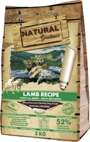 Meilleurs prix pour NATURAL GREATNESS Lamb Recipe Sensitive à l'agneau pour chiot ou petit chien