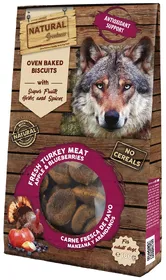 Comparer les prix de NATURAL GREATNESS Biscuits à la dinde Antioxidant