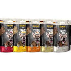 Comparer les prix de BELCANDO Stripes friandise pour chien - 5 saveurs aux choix