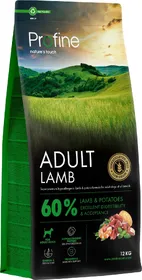Comparer les prix de Profine Adult Lamb and Potatoes pour chiens adultes