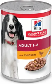 Meilleurs prix pour Hill's Adult poulet pour chien (boîte 370 g) 1 lot (12 x 370 g)