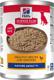 Meilleurs prix pour Pâtée HILL'S Science Plan Mature 7+ Poulet pour chien Senior
