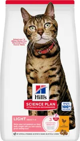 Meilleurs prix pour HILL'S Science Plan Adult Light au Poulet pour chat adulte en surpoids