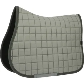 Comparer les prix de EQUITHEME Tapis de selle Chic gris clair