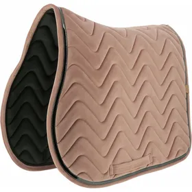 Comparer les prix de EQUITEHME Tapis de selle mixte Glossy en velours brun pour cheval