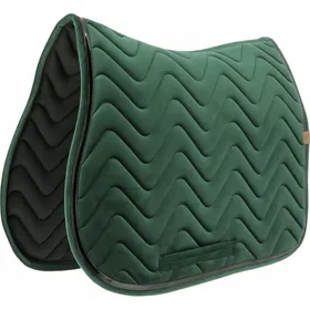 Comparer les prix de EQUITEHME Tapis de selle mixte Glossy en velours vert pour cheval