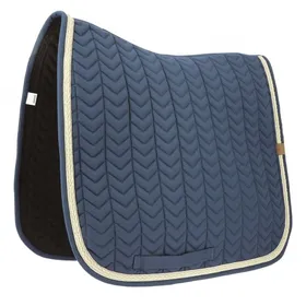 Comparer les prix de EQUITHEME Tapis de dressage Softy bleu pétrole pour cheval