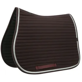 Comparer les prix de EQUITHEME Tapis de selle mixte Spring bordeaux pour cheval