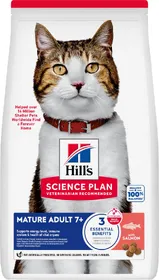Comparer les prix de Hill's Science Plan Mature Adult 7+ au Thon pour chat Senior