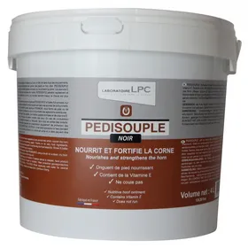 Meilleurs prix pour LPC Pedisouple Noir Soin du sabot pour chevaux