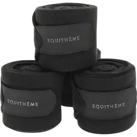 Comparer les prix de EQUITHEME Bandes de polo noir