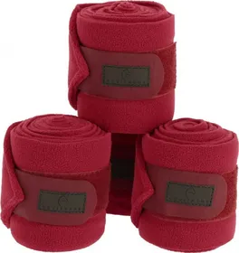 Comparer les prix de EQUITHEME Bandes de polo rouge