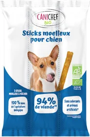 Meilleurs prix pour CANICHEF BIO Stick à mâcher pour chien 