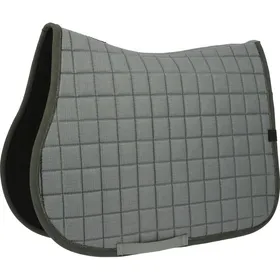Comparer les prix de EQUITHEME Tapis de selle Chic gris foncé - Taille Cheval