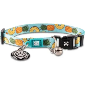 Comparer les prix de Max &amp; Molly Collier pour chat avec médaille d'identification intelligente - Sweet Pineapple