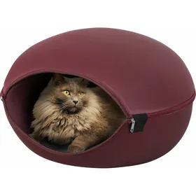 Comparer les prix de Niche dôme bordeaux Louna pour chat