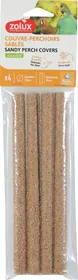 Meilleurs prix pour Couvre perchoirs sablés pour oiseaux - Lot de 4 - 2 tailles disponibles