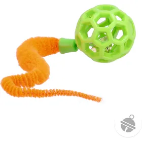 Comparer les prix de Balle avec grelot et fourrure pour chat Zolia - Lot de 2 - Ø5cm