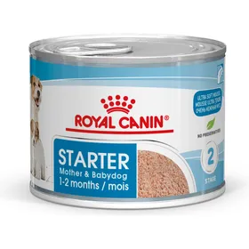 Comparer les prix de Royal Canin - Boîte Starter Mousse Mother & Babydog en Patée pour Chien - 195g