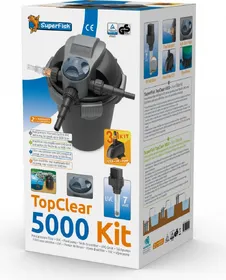 Meilleurs prix pour SuperFish Kit de filtration complet Top Clear Filtre + UV + Pompe