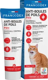 Meilleurs prix pour Francodex Anti-Boules de Poils en Pâte - pour chats de + de 6 mois - Lot de 3x 70g