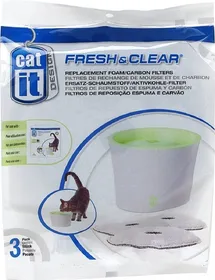 Meilleurs prix pour Cat It filtres à charbon pour Cat It fontaine pour chat (50057) 1 paquet