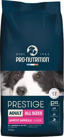 Comparer les prix de PRO-NUTRITION PRESTIGE Adult Appétit Difficile Agneau &amp; Riz pour Chien Adulte Sensible ou Exigent
