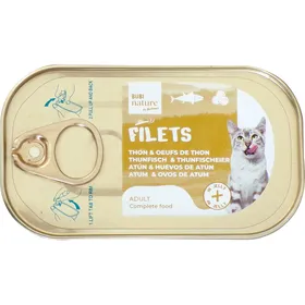 Meilleurs prix pour BUBIMEX Pâtée Bubi Nature Thon & Œufs de thon en gelée pour chat - 85g