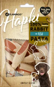 Meilleurs prix pour Hapki friandises Pennes au lapin et poisson pour chien - Lapin & poisson - 85g