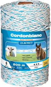 Meilleurs prix pour Cordelette haute visibilité - conductivité CORDONBLANC - 200m