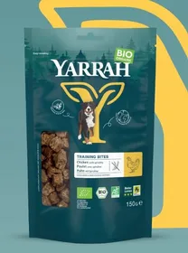 Comparer les prix de YARRAH Croq'Educ pour chien - 99% de poulet biologique - Lot de 8x 150g
