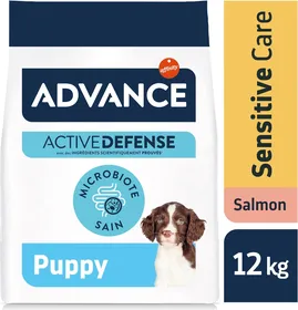 Meilleurs prix pour Advance Puppy Sensitive au saumon pour Chiot Sensible - Lot de 2x 12kg