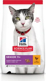 Comparer les prix de Hill's Feline Senior 11+ au Poulet pour Chat âgé