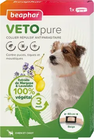 Meilleurs prix pour Collier répulsif antiparasitaire pour chien et chiot - VETONature