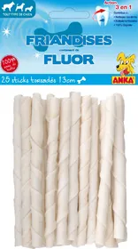 Comparer les prix de Mini sticks Torsadés FLUOR 13 cm sachet de 25 pièces