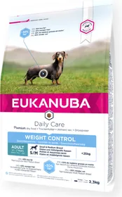 Comparer les prix de Eukanuba Daily Care Weight Control Small/Medium Adult pour chien de petites et moyennes races