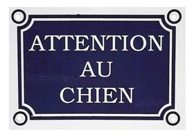 Meilleurs prix pour Zolux - Plaque murale chien