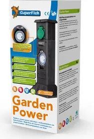Comparer les prix de Rallonge 3 Prises avec Timer Garden Power Superfish