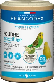 Comparer les prix de Francodex Poudre Insectifuge 150g - Repousse les parasites