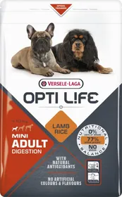 Meilleurs prix pour Opti Life Adult Mini Digestion pour chien 7,5 kg