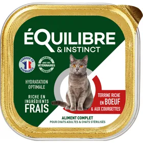 Meilleurs prix pour Terrine chat adulte riche en volaille