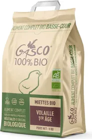 Comparer les prix de Miette BIO Volaille 1er âge 5kg