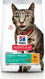 Meilleurs prix pour Hill's Science Plan Feline Adult Perfect Weight au poulet pour chat