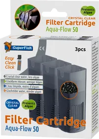 Comparer les prix de Crystal Clear Cartouches complètes pour filtres Aquaflow 