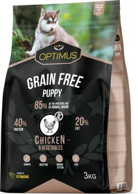 Meilleurs prix pour OPTIMUS Puppy Grain Free pour Chiot 