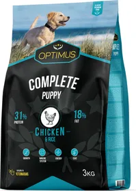 Comparer les prix de OPTIMUS Puppy Complete pour Chiot